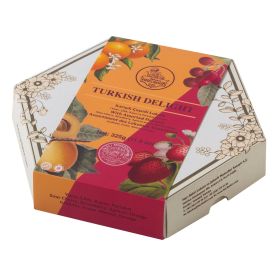 Turkish Delight Candy Mixed Fruit Flavoured Assorted, 325 g, Hacƒ± Bekir