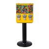 VEVOR Gumball Machine Vending Coin Bank Vintage Candy Dispenser Stand Yellow
