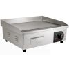 VEVOR Commercial Electric Griddle, 21", 1600W Countertop Flat Top Grill, Stainless Steel Teppanyaki Grill