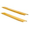 VEVOR Pallet Fork Extensions, 72" Length 4.5" Width, Heavy Duty Carbon Steel Fork Extensions for Forklifts, 1 Pair Forklift Extensions