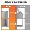 BBQ Access Door, 30W x 21H Inch Double Outdoor Kitchen Door, Stainless Steel Flush Mount Door, Wall Vertical Door with Recessed Handles