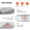VEVOR Kitchen Sink, 304 Stainless Steel Drop-In Sinks, Undermount Single Bowl Basin with Accessories(Pack of 3)